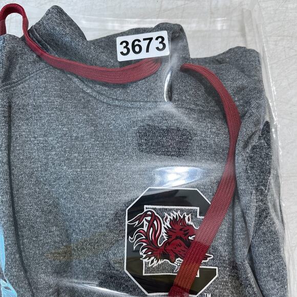 University South Carolina Mens Hoodie Large Champion Microfiber Pullover College - Picture 8 of 8